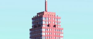 Превью обои здание, архитектура, минимализм, роттердам, нидерланды