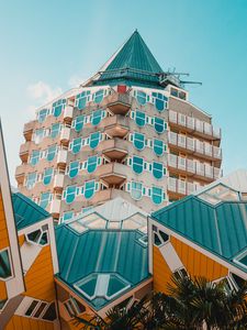 Превью обои здание, фасад, архитектура, современный, городской