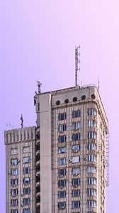 Превью обои здание, фасад, архитектура, современный, небо