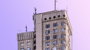 Превью обои здание, фасад, архитектура, современный, небо