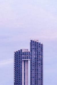 Превью обои здание, фасад, минимализм, архитектура, небо