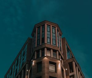 Превью обои здание, фасад, небо, архитектура, минимализм