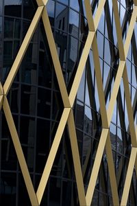 Превью обои здание, фасад, ромбы, архитектура