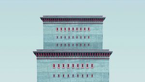 Превью обои здание, минимализм, архитектура, башня