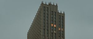 Превью обои здание, небоскреб, архитектура, фасад, минимализм