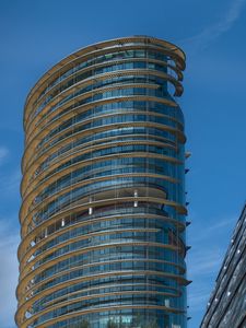 Превью обои здание, небоскреб, стекло, архитектура
