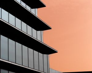 Превью обои здание, стекло, фасад, архитектура, минимализм