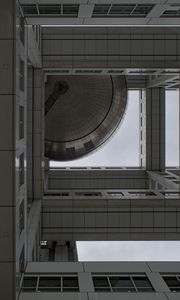 Превью обои здание, вид снизу, купол, архитектура