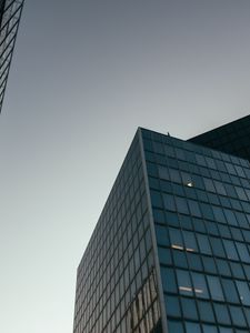 Превью обои здание, вид снизу, минимализм, фасад