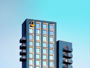 Превью обои здания, архитектура, фасад, минимализм