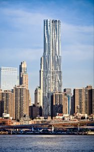 Превью обои здания, архитектура, небоскребы, город, мегаполис, бруклин, нью-йорк