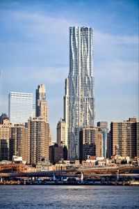 Превью обои здания, архитектура, небоскребы, город, мегаполис, бруклин, нью-йорк