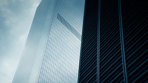 Превью обои здания, фасады, линии, архитектура