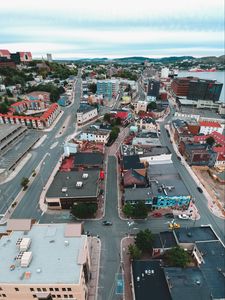 Превью обои здания, город, дороги, архитектура