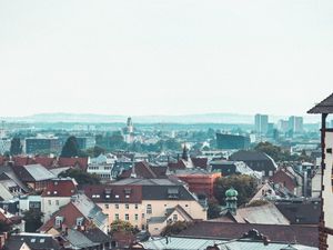 Превью обои здания, крыши, архитектура, город