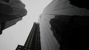 Превью обои здания, небоскребы, архитектура, нью-йорк, сша