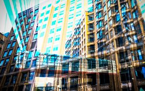 Превью обои здания, окна, архитектура, город, улица