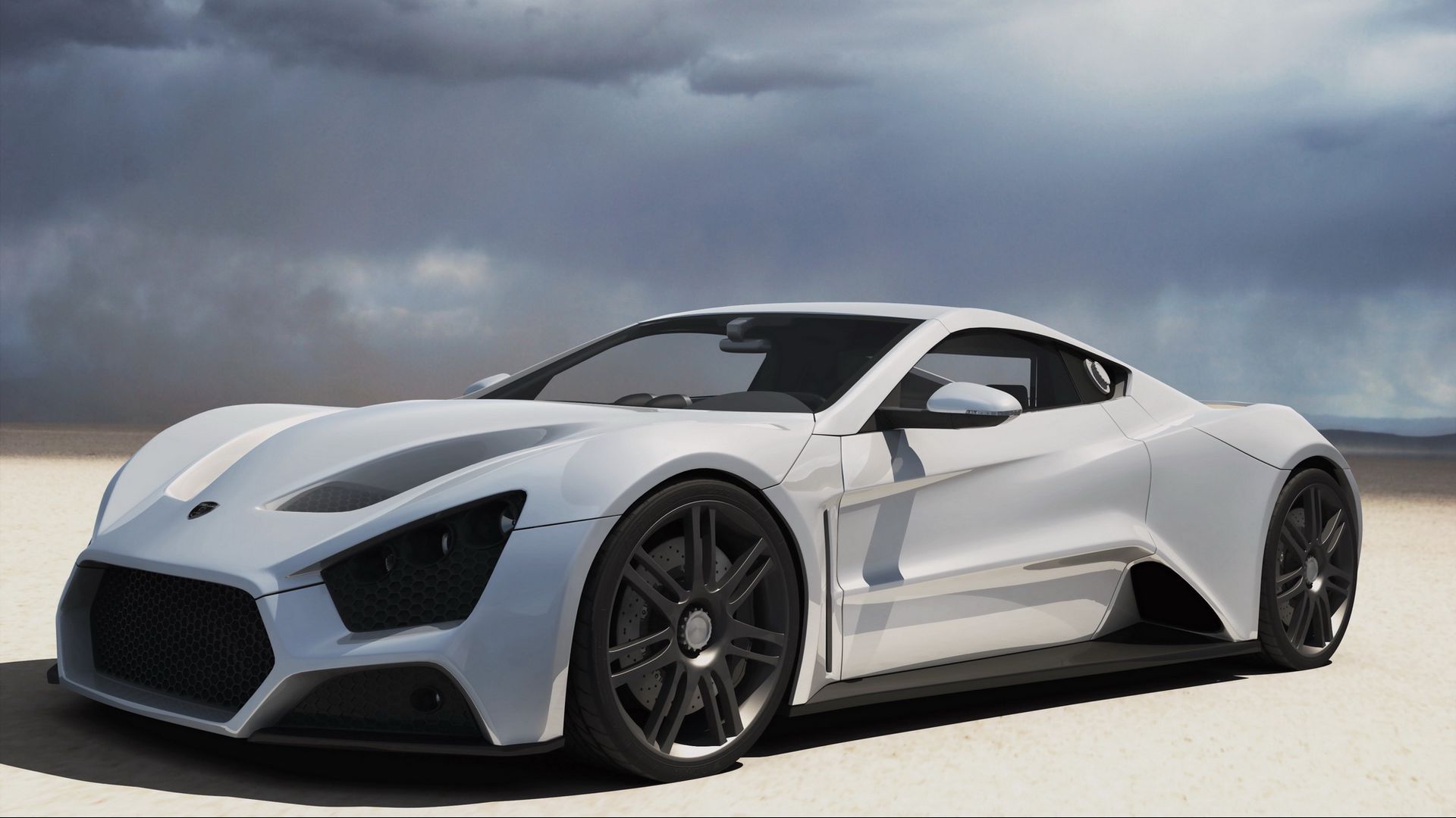 Zenvo st1 красный