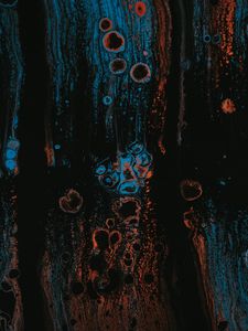 Превью обои жидкость, краска, пятна, fluid art