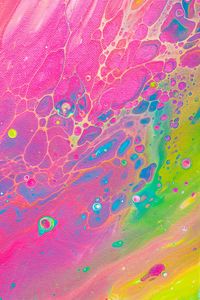 Превью обои жидкость, краска, пятна, fluid art, абстракция, разноцветный