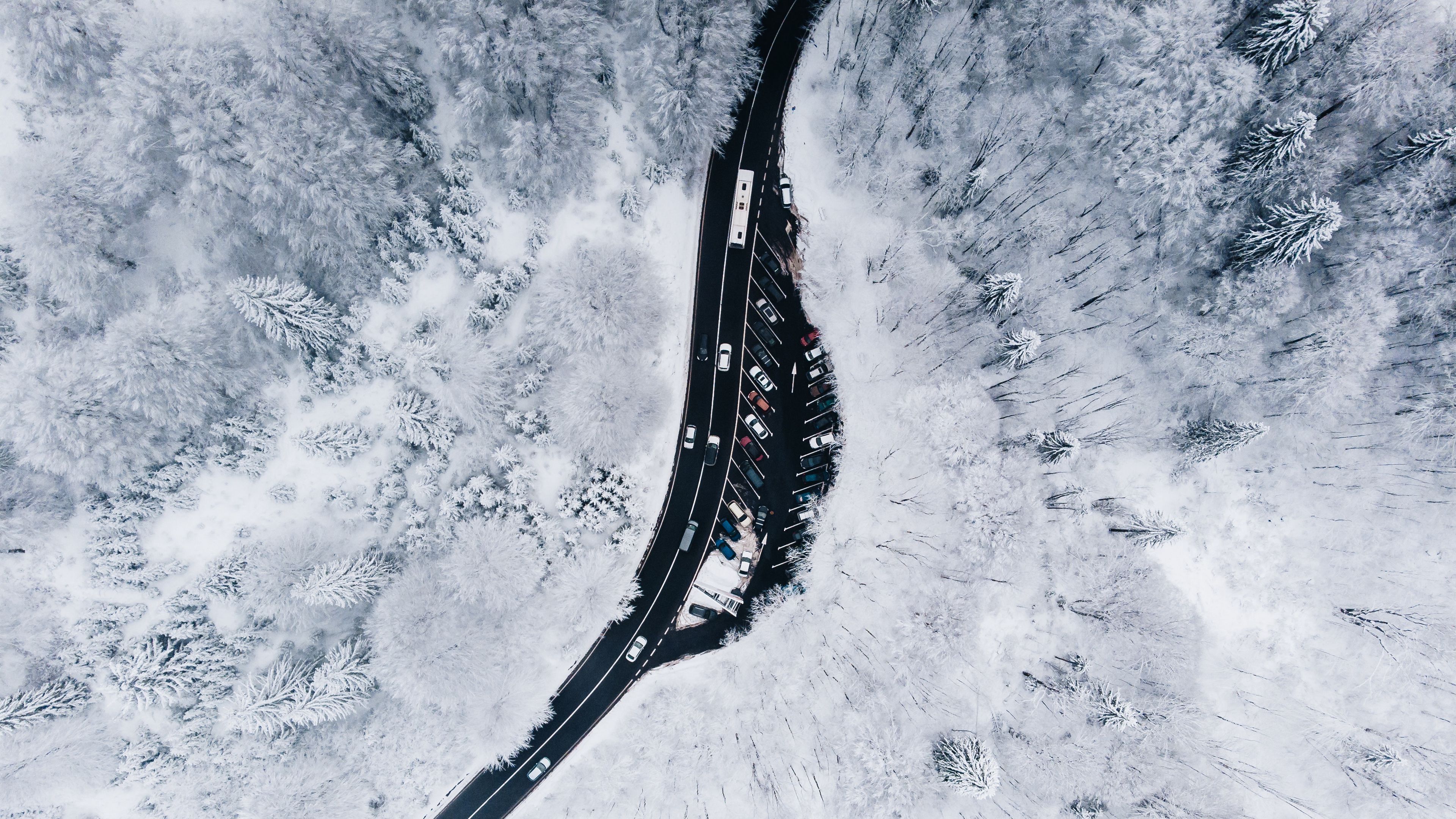 Вид сверху дорога для фотошопа