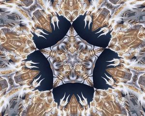 Превью обои звезда, фигуры, узоры, абстракция