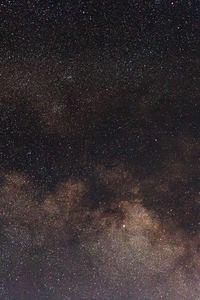 Превью обои звездное небо, галактика, пятна, блеск