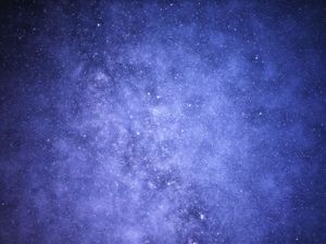 Превью обои звездное небо, ночь, фиолетовый