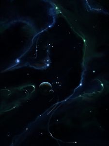 Превью обои звездное небо, созвездие, галактика, вселенная, звезды, блеск