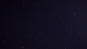 Превью обои звездное небо, звезды, космос, темный