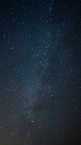 Превью обои звездное небо, звезды, космос, свечение