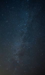 Превью обои звездное небо, звезды, космос, свечение