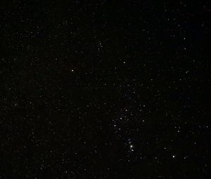 Превью обои звездное небо, звезды, космос, темный, черный