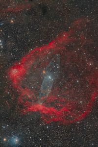 Превью обои звезды, блеск, туманности, космос, темный