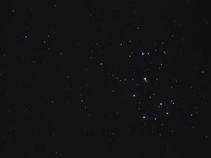 Превью обои звезды, блики, сияние, космос