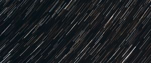 Превью обои звезды, длинная выдержка, искажение, полосы, ночь