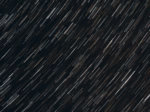 Превью обои звезды, длинная выдержка, искажение, полосы, ночь