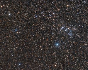 Превью обои звезды, космос, созвездия, вселенная, скопление, фон