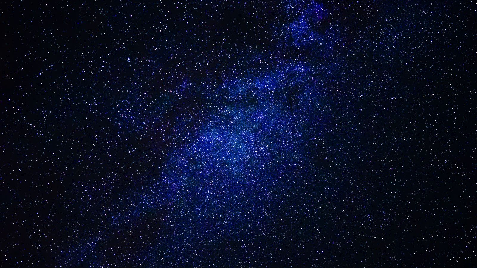 1600x900 Обои звезды, млечный путь, пространство, космос