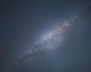 Превью обои звезды, небо, космос, туманность