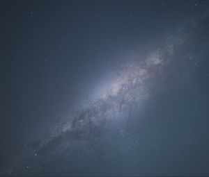Превью обои звезды, небо, космос, туманность