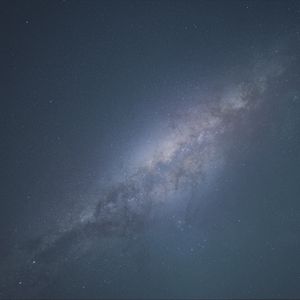 Превью обои звезды, небо, космос, туманность
