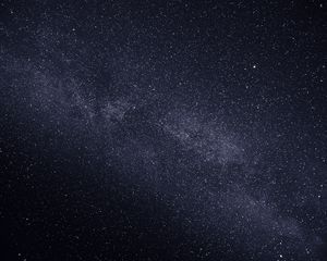 Превью обои звезды, небо, космос, темный