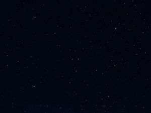 Превью обои звезды, сияние, космос, черный