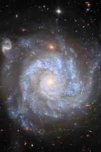 Превью обои звезды, туманность, космос, спираль