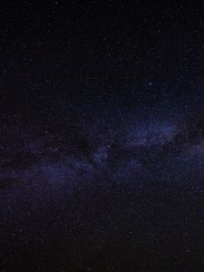 Превью обои звезды, туманность, космос, вселенная, звездное небо
