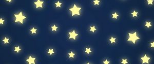 Превью обои звезды, узор, сияние, синий, фон