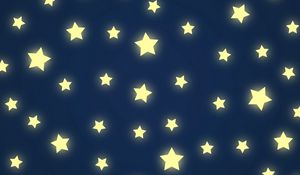 Превью обои звезды, узор, сияние, синий, фон