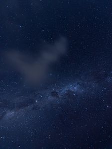 Превью обои звезды, звездное небо, туманность, галактика, космос